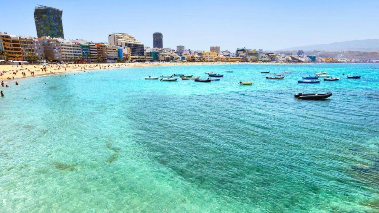 Estudio Con Terraza Vista Mar ラスパルマス・デ・グランカナリア エクステリア 写真