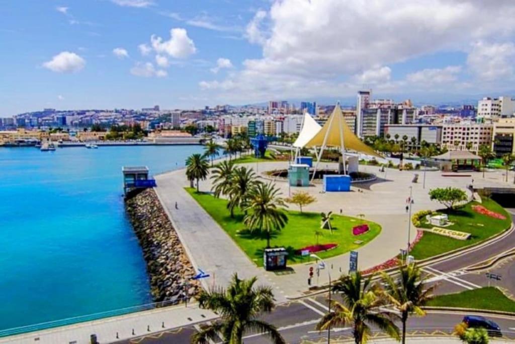 Estudio Con Terraza Vista Mar ラスパルマス・デ・グランカナリア エクステリア 写真